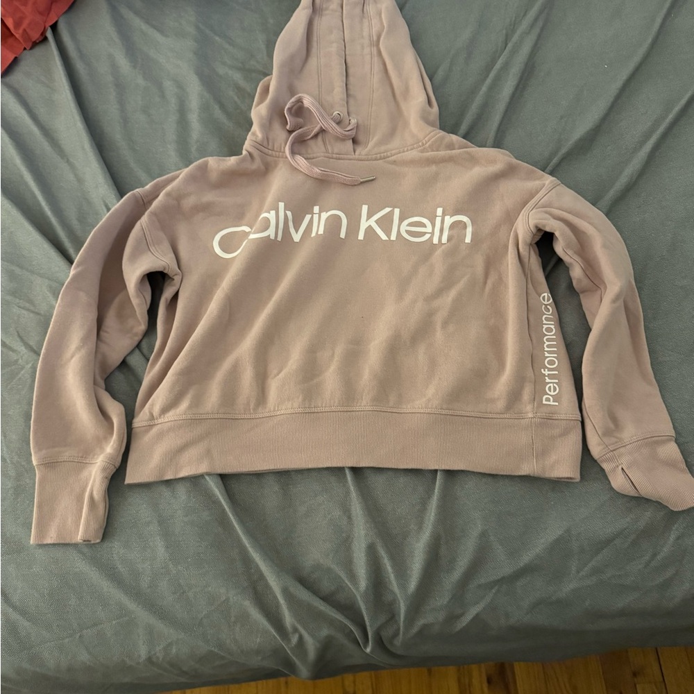 Calvin Klein Women's Pink Hoodie